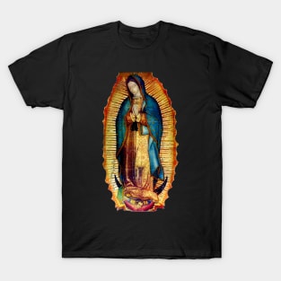 Our Lady of Guadalupe Tilma Replica T-Shirt